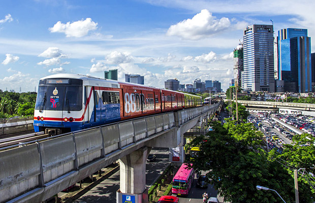 BTS Skytrain, Bangkok in Thailand