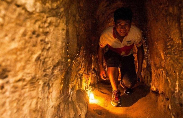 Cu Chi Tunnels in Vietnam