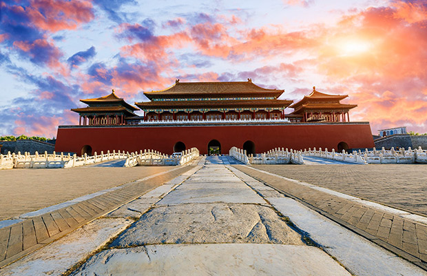 Forbidden City in China