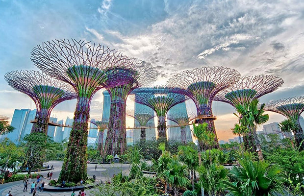 Gardens by the Bay in Singapore