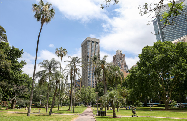 Hyde Park Sydney in Australia