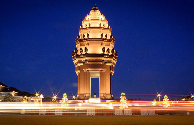 Independence Monument in Cambodia
