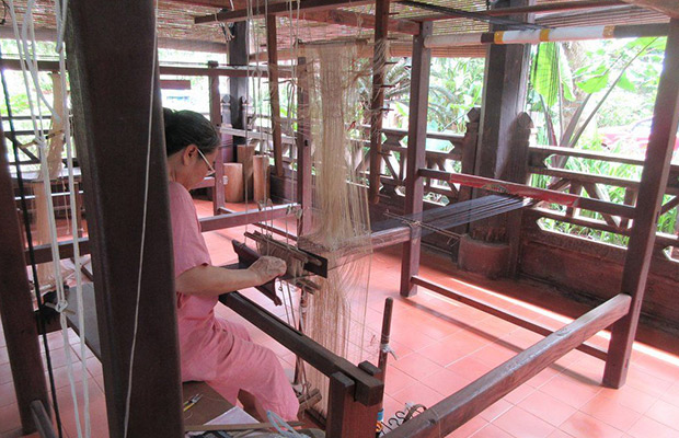 Lao Textile Museum in Laos