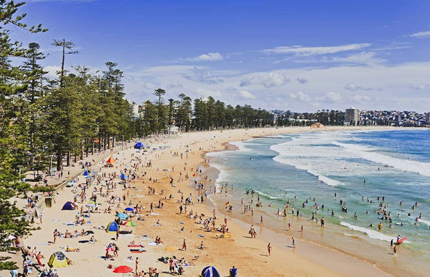 Manly Beach in Australia