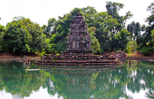 Neak Pean Temple in Cambodia