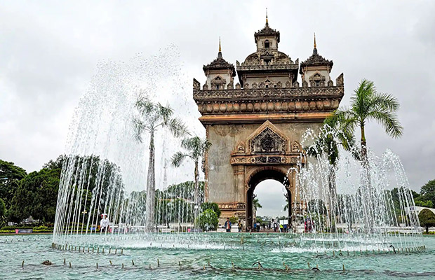 Patuxai Victory Gate in Laos