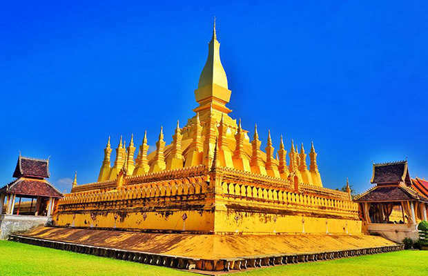 Pha That Luang in Laos