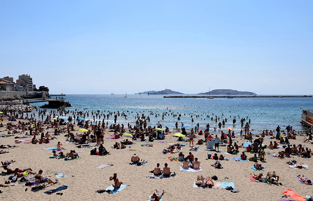 Plage des Catalans