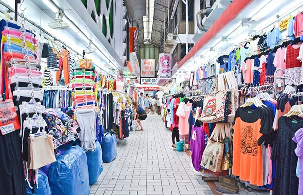 Pratunam Market in Thailand