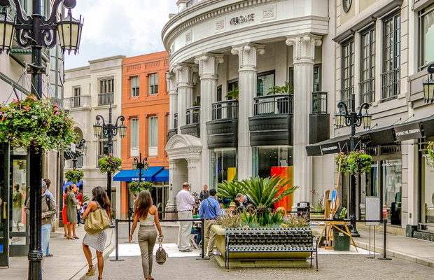 Rodeo Drive in USA