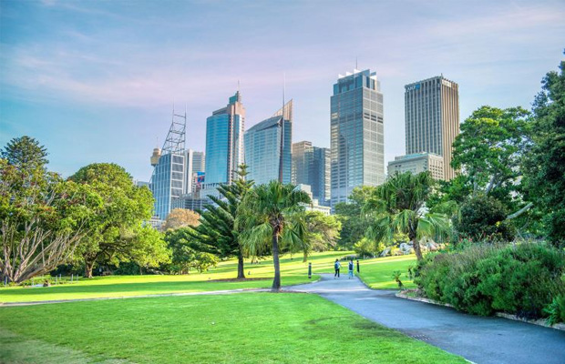 Royal Botanic Garden Sydney in Australia