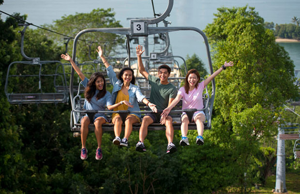 Skyline Luge Sentosa in Singapore