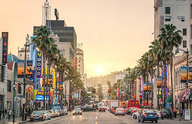 Sunset Boulevard in USA