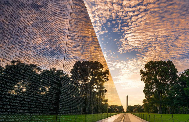 Vietnam Veterans Memorial in USA