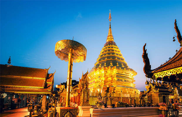 Wat Phra That Doi Suthep in Thailand